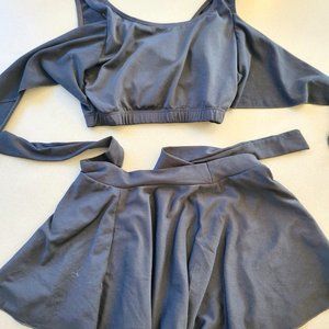 Black stretch simple classy swimsuit